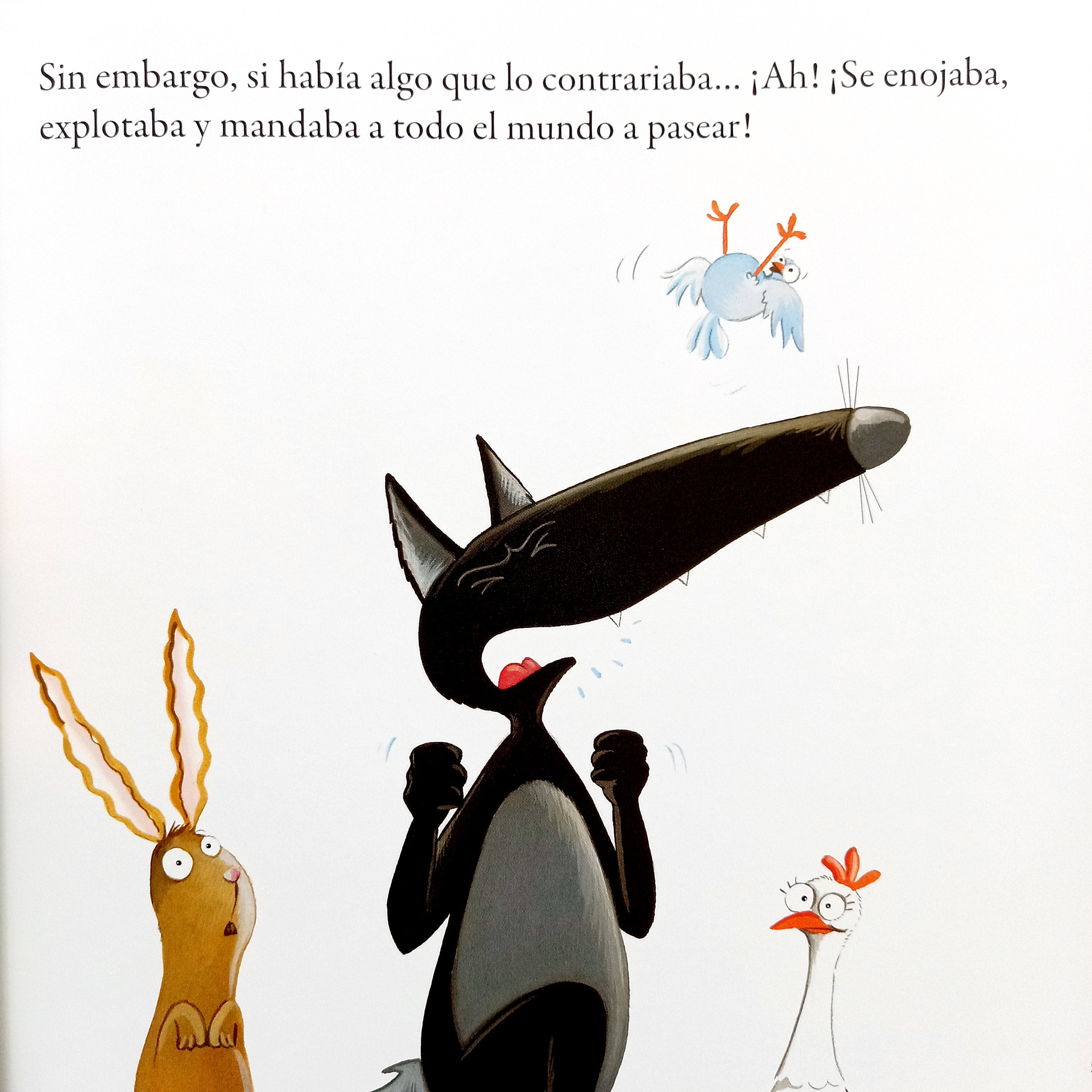 El lobo que dominó sus emociones El lobo que dominó sus emociones